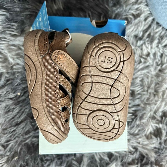 NWOT Stride Rite Brown Todder Sandel Size 3M - Picture 6 of 6